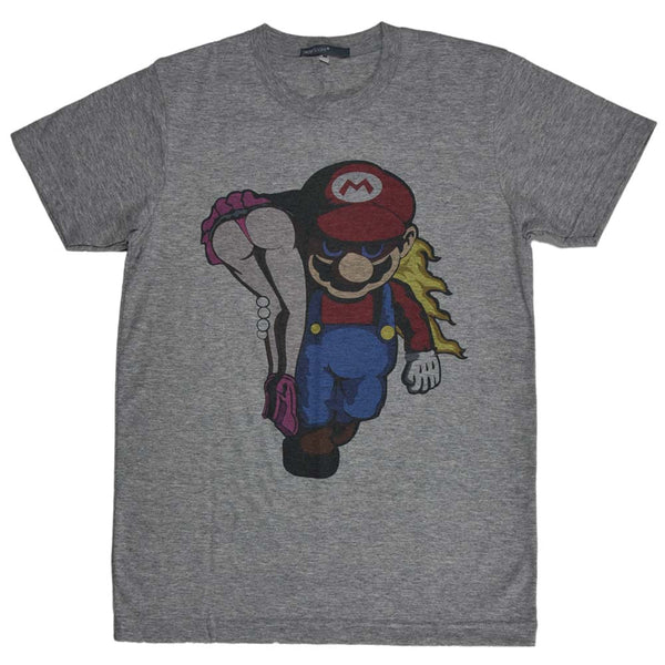 Mario Kidnaps Princess Peach Unisex Graphic T-shirt
