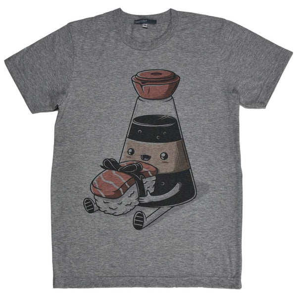 Sushi and Soya Sauce Unisex Graphic T-shirt