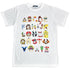 Super Mario Bros ABC Unisex Graphic T-shirt