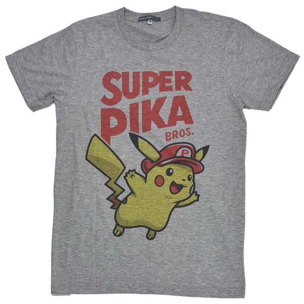 Super Pika Bros Unisex Graphic T-shirt